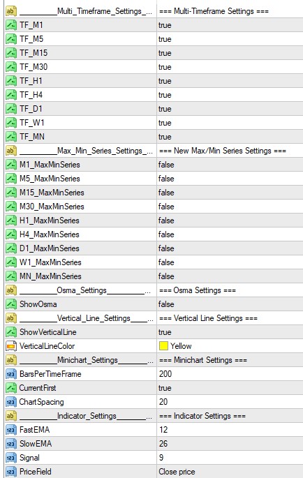 Deep Trend Scroll Pro settings 1